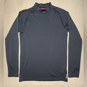 Reebok Kids Speedwick Thermal Compression Black Long Sleeve Shirt Size Large